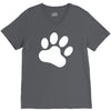 paw sticker vinyl decal V-Neck Tee