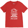 those who wander V-Neck Tee