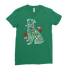 colorful boxer Ladies Fitted T-Shirt
