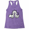 white Racerback Tank