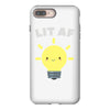 lit af kawaii light bulb iPhone 8 Plus
