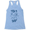 peanut butter and jelly bff Racerback Tank