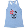 day of dead sugar skull Racerback Tank