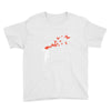 banksy headshot butterfly Youth Tee