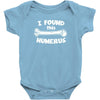 i found this humerus Baby Bodysuit