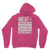meat= paying another motherfucker Hoodie