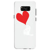 bird love heart animal graph note music party pop art gift Samsung Galaxy S8