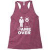 game over Racerback Tank