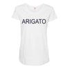 arigato Maternity Scoop Neck T-shirt