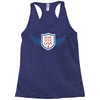 born in the usa Racerback Tank