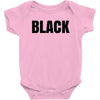 black Baby Bodysuit
