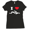i love sushi Ladies Fitted T-Shirt