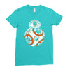 calavera droid Ladies Fitted T-Shirt