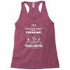proud freaking dad Racerback Tank