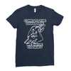 come to the dark side we have cookies funny Ladies Fitted T-Shirt