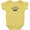 jacksons button Baby Onesie