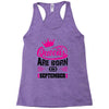 Queens Are Born in September Racerback Tank