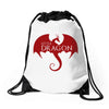 Little of Dragon Drawstring Bags
