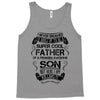 Super Cool Father Of A Freaking Awesome Son Tank Top