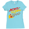 mom's gonna snap Ladies Fitted T-Shirt