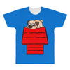 snoopy parody pug w All Over Men's T-shirt