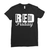 red friday Ladies Fitted T-Shirt