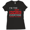 psychotic bowler Ladies Fitted T-Shirt