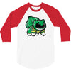 green ranger bulbasaur 3/4 Sleeve Shirt