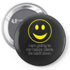 happy place Pin-back button