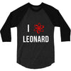 i heart leonard 3/4 Sleeve Shirt