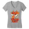 devils night Women's V-Neck T-Shirt
