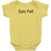 epic fail Baby Onesie