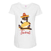 taco cat Maternity Scoop Neck T-shirt