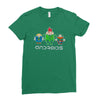 androids Ladies Fitted T-Shirt