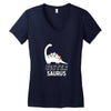 Sister Saurus Women's V-Neck T-Shirt