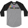 crazy for walking 3/4 Sleeve Shirt