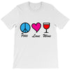 peace love wine T-Shirt