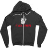 it all starts Zipper Hoodie