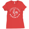 awesome sauce asian humor rooster funny cool Ladies Fitted T-Shirt