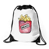 Small Fries Drawstring Bags