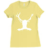 hannibal   stag Ladies Fitted T-Shirt