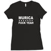 Murica Ladies Fitted T-Shirt