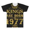 kings are born in 1977 All Over Men's T-shirt