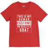 goat halloween costume V-Neck Tee