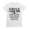 I Love You Uncle Ladies Fitted T-Shirt