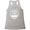 boats and hoes Racerback Tank