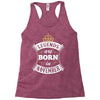 Legends Are Born In November Racerback Tank