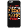 cut into pizzas iPhone 6/6s Case