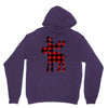 lumberjack reindeer Unisex Hoodie
