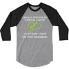 liver 3/4 Sleeve Shirt